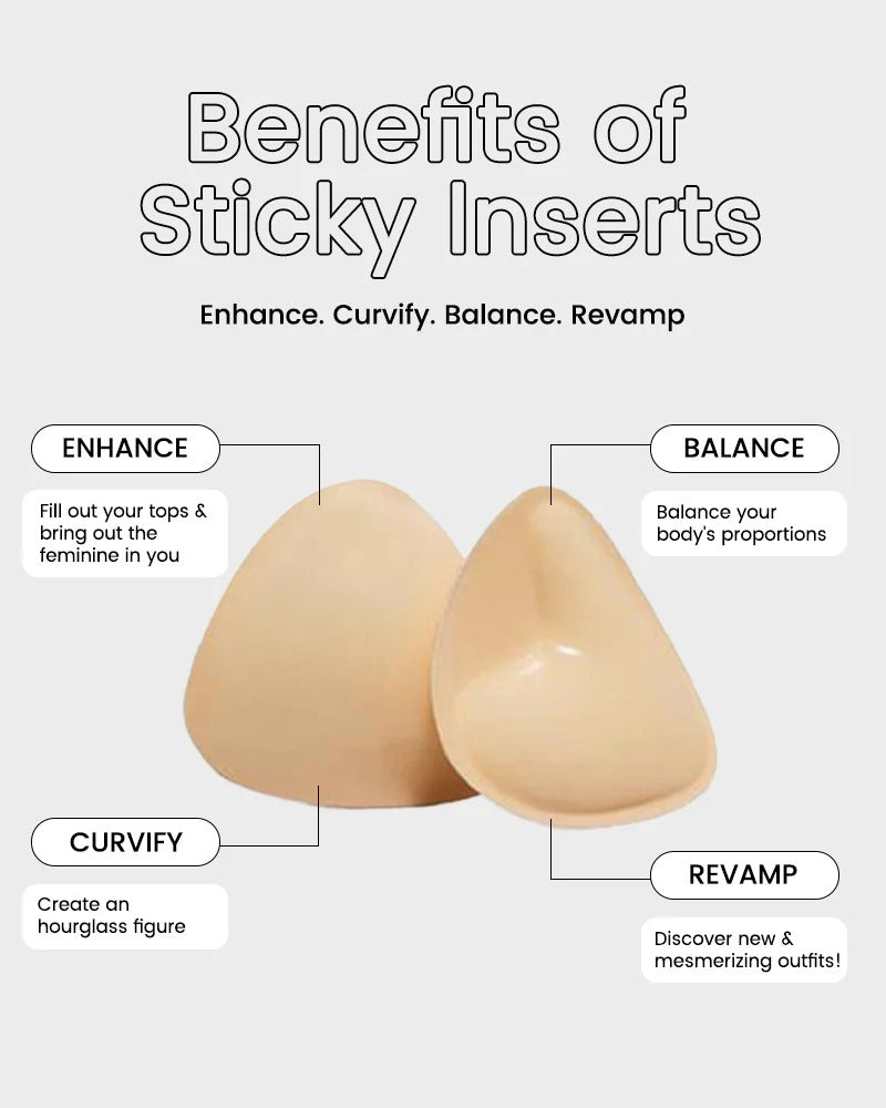 PureCurve™  Breast Lift Sticky Inserts (Buy One Pair, Get Another FREE!)