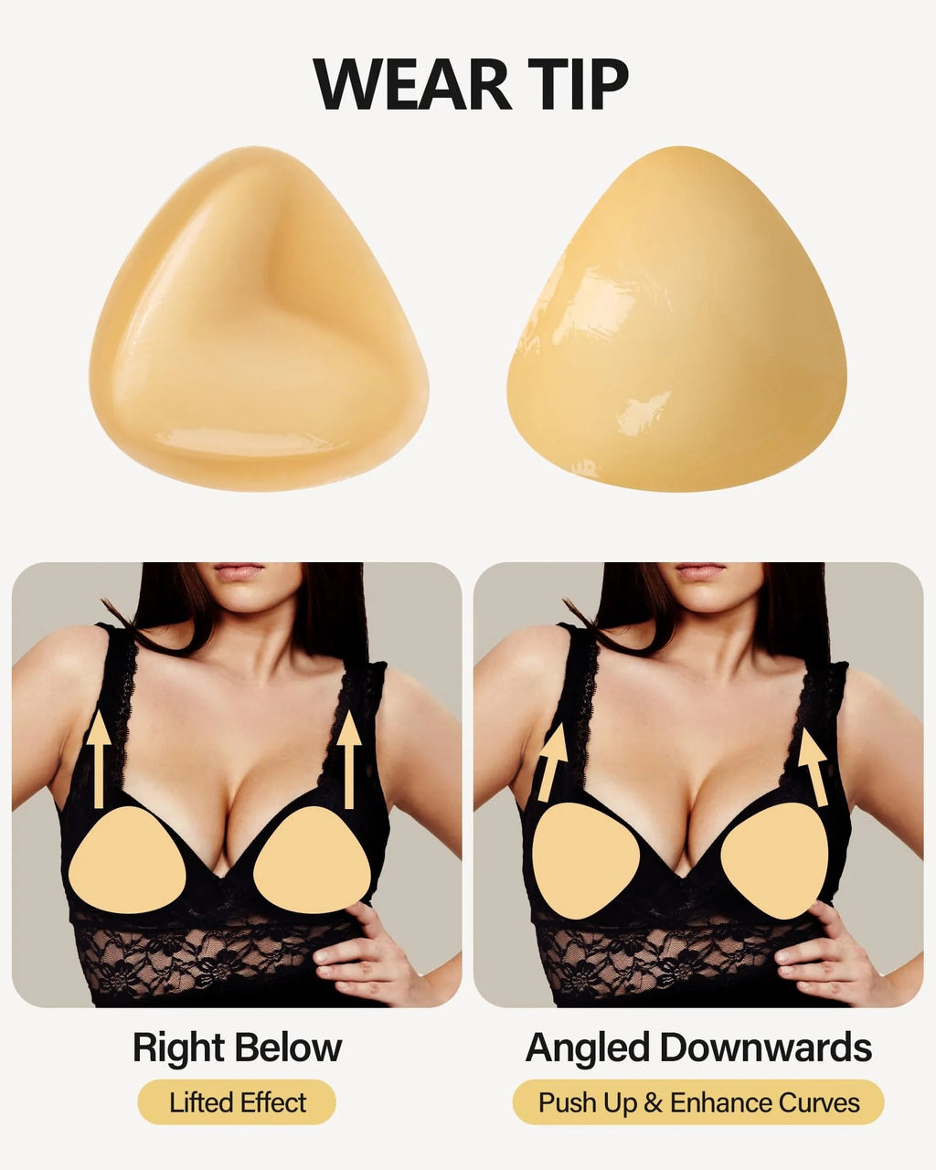 PureCurve™  Breast Lift Sticky Inserts (Buy One Pair, Get Another FREE!)